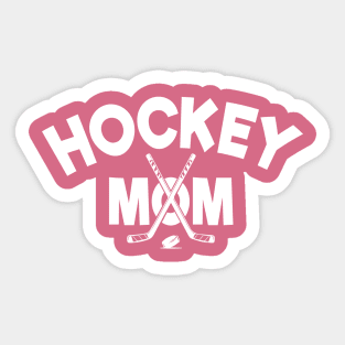 Hockey Mom Letter Print Cute Mommy Women Funny Graphic Mothers Day Sticker